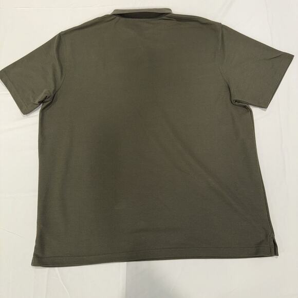 Carhartt Polo Shirt Mens XL Green Loose Fit Pocket Workwear Outdoor Classic - Picture 9 of 9